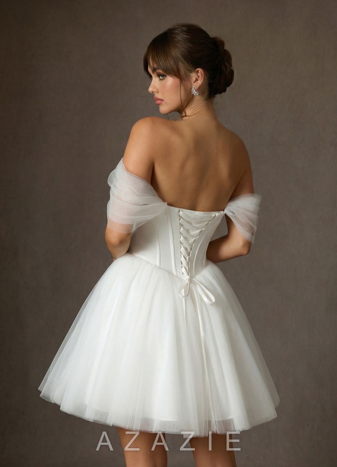 Azazie Naef Diamond White A-Line Tulle Dress diamond_white