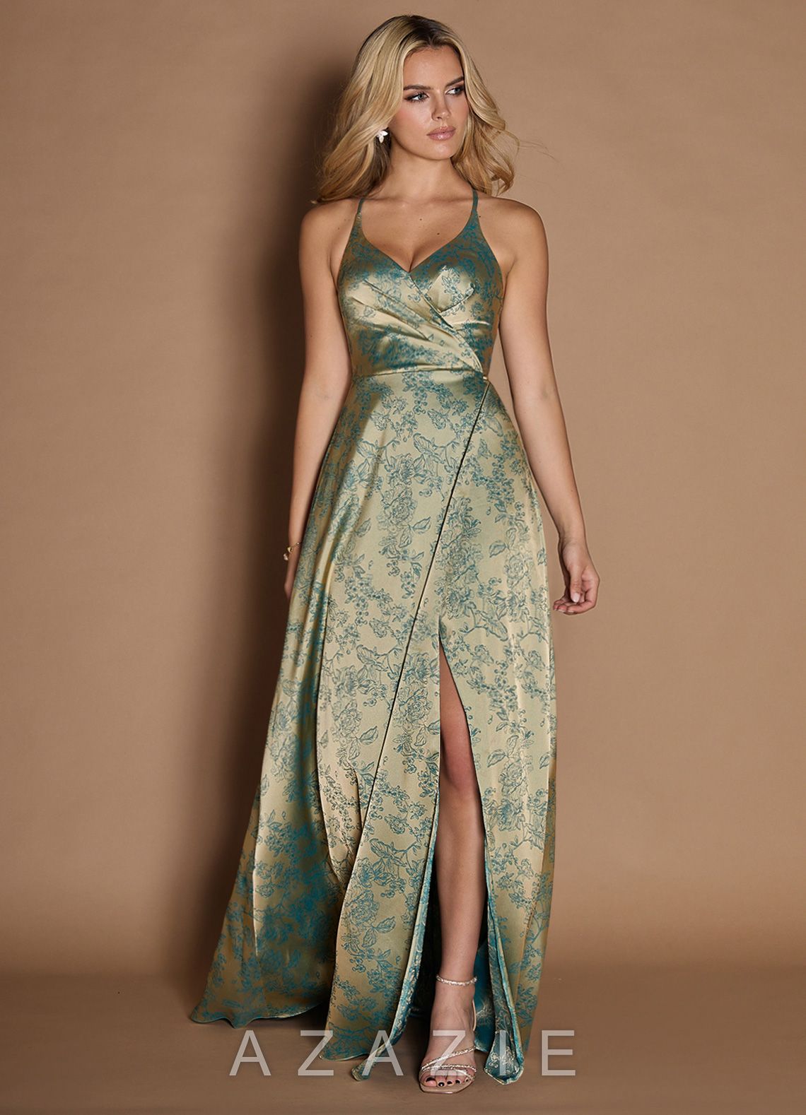 Adelin {color} Open Back Maxi Dress