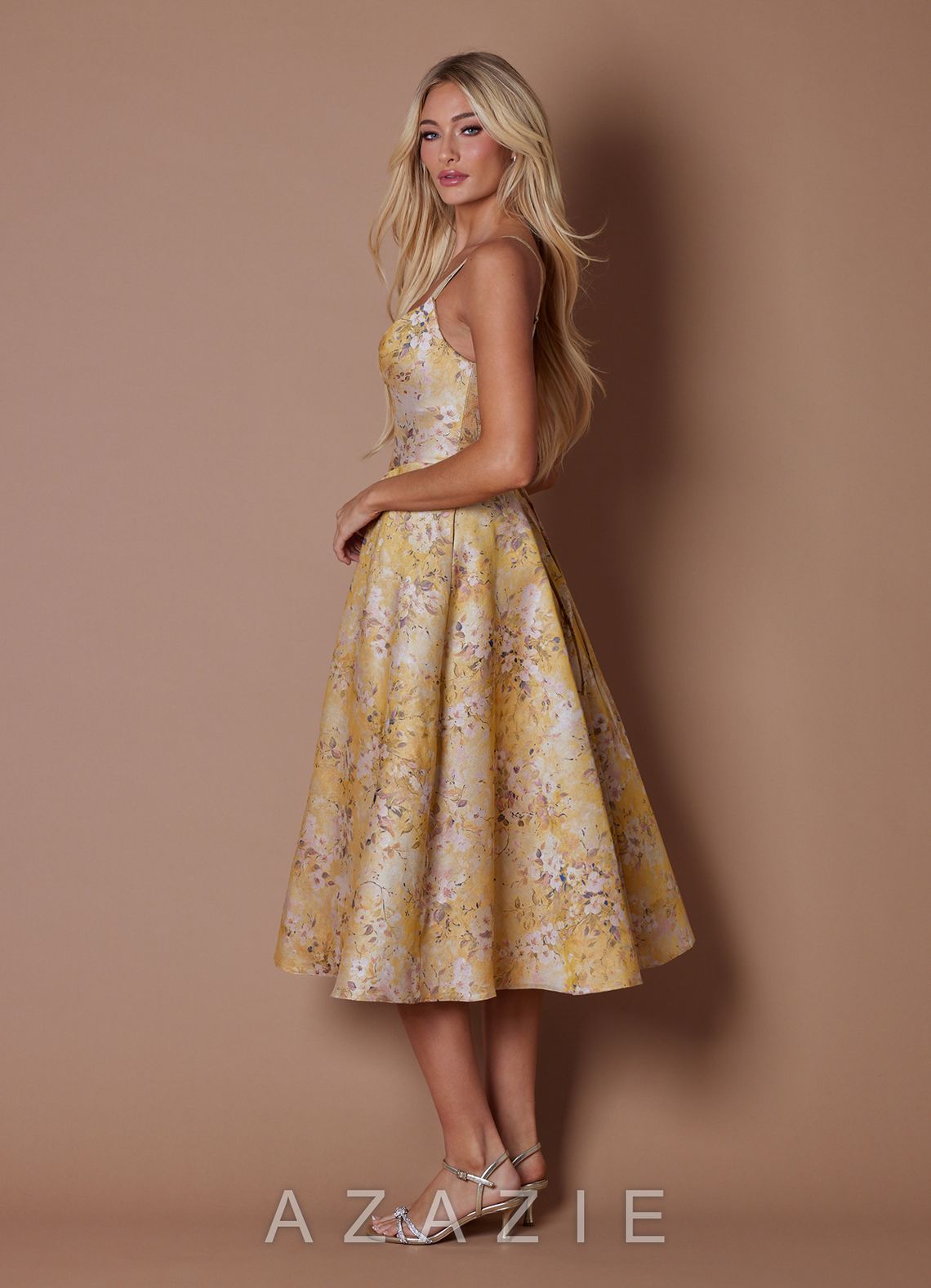 Maggy {color} Midi Dress  sp_vintage_gold_#vg134221