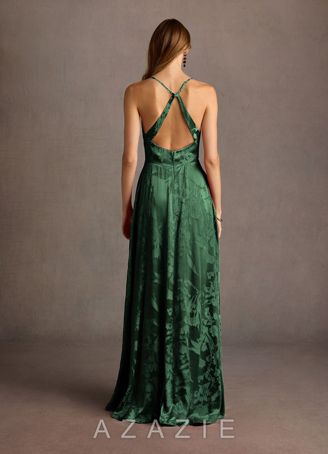 Gabrielle {color} Open Back Maxi Dress  sp_hunter_green_#hg134339