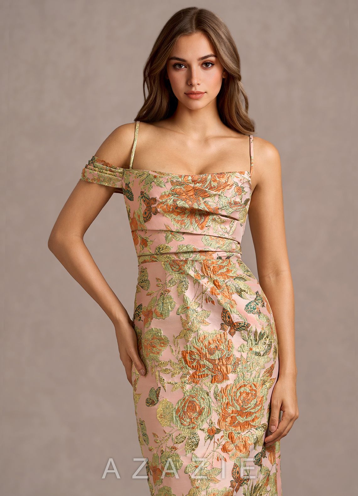 Cosima {color} Maxi Dress  sp_vintage_apricot_#va134987