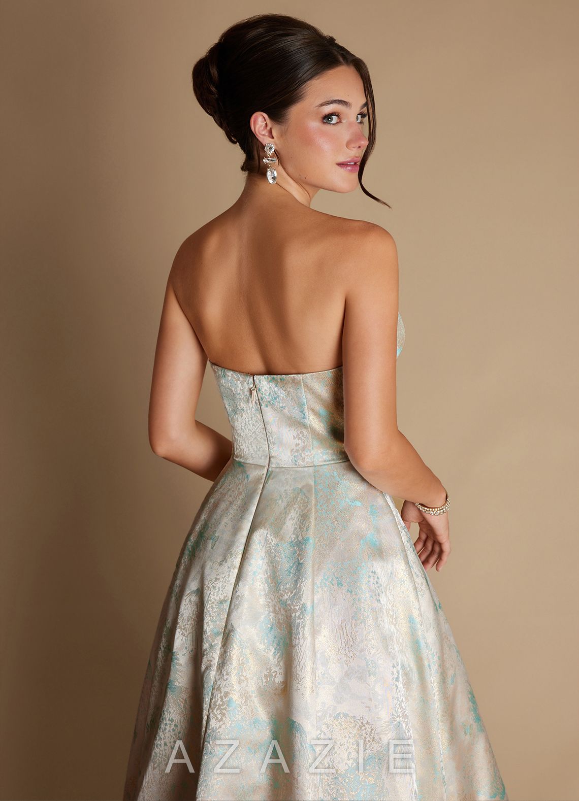 Alanis {color} Gown  sp_mint_pearl_#mp134425