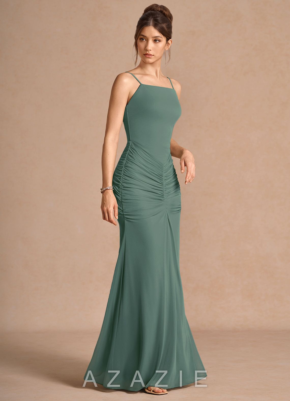 Roisin {color} Maxi Dress  eucalyptus