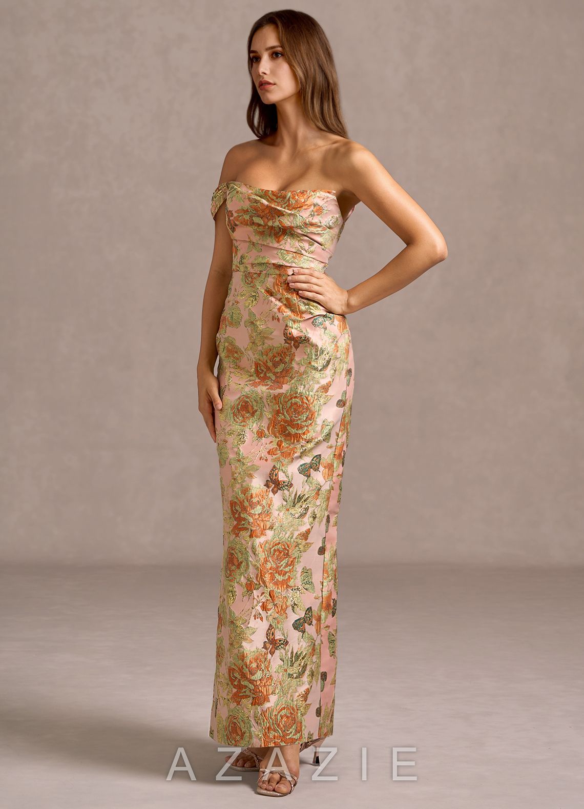 Cosima {color} Maxi Dress  sp_vintage_apricot_#va134987