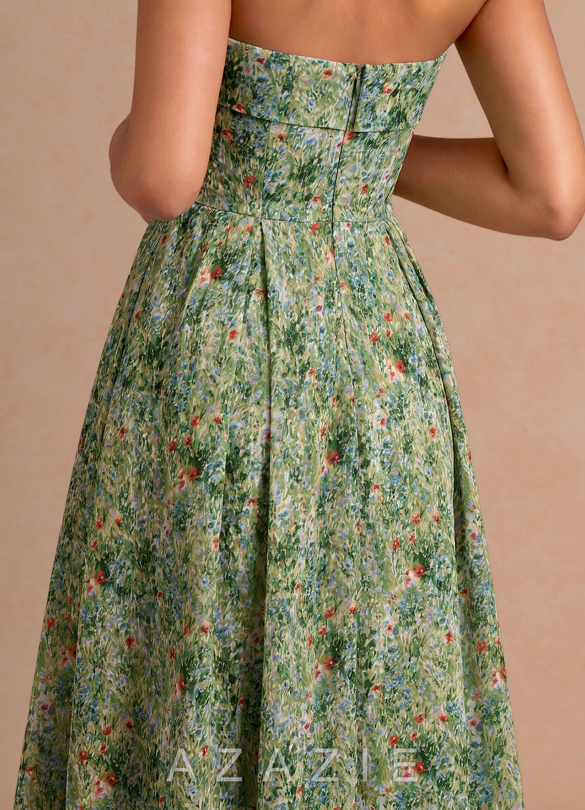 Ysabel {color} Maxi Dress  sp_green_floral_#gf134901