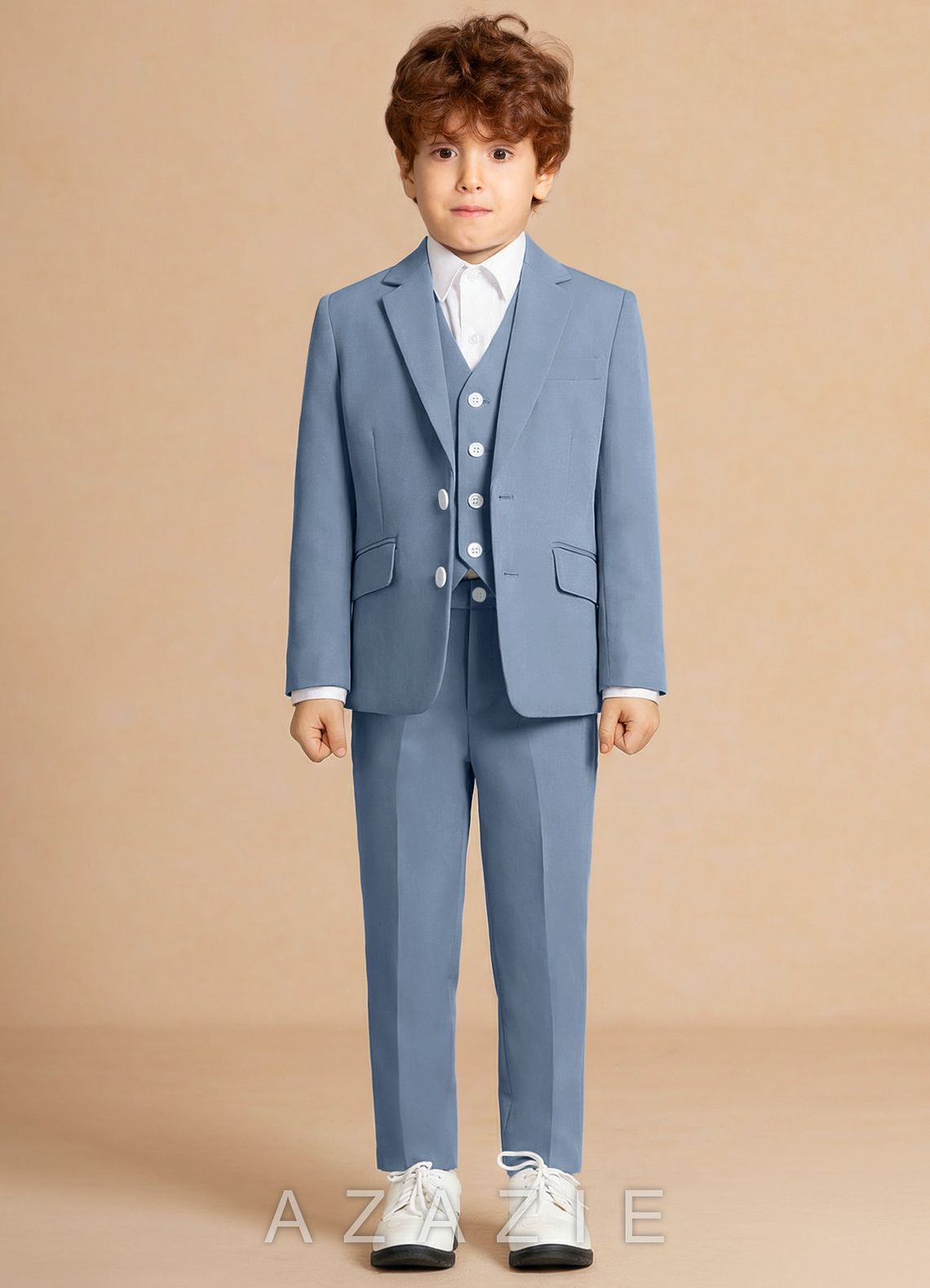 Finn Dusty Blue Boy 3-Piece Suit