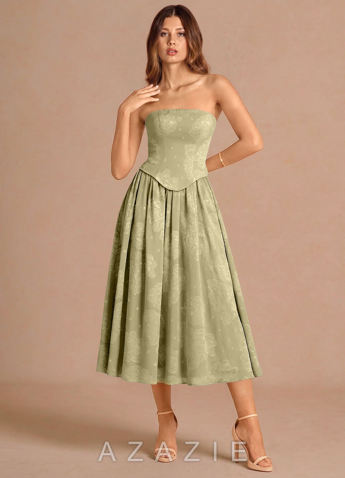 Isaura {color} Midi Dress  sp_celadon_#cn134718