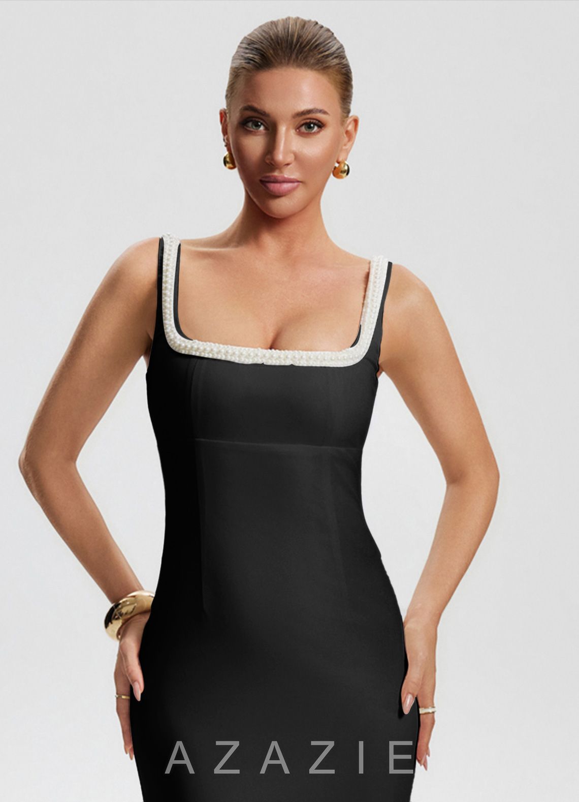Aure {color} Maxi Dress  black