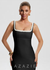 Aure {color} Maxi Dress  black
