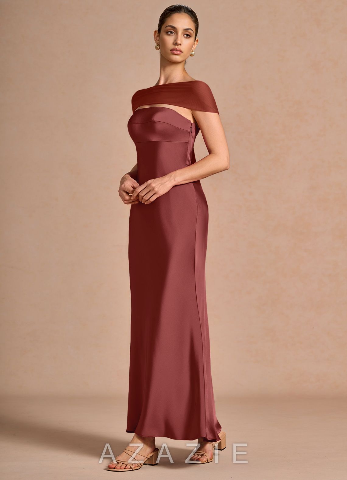Beaulah {color} Maxi Dress  sp_burnt_umber_#134369