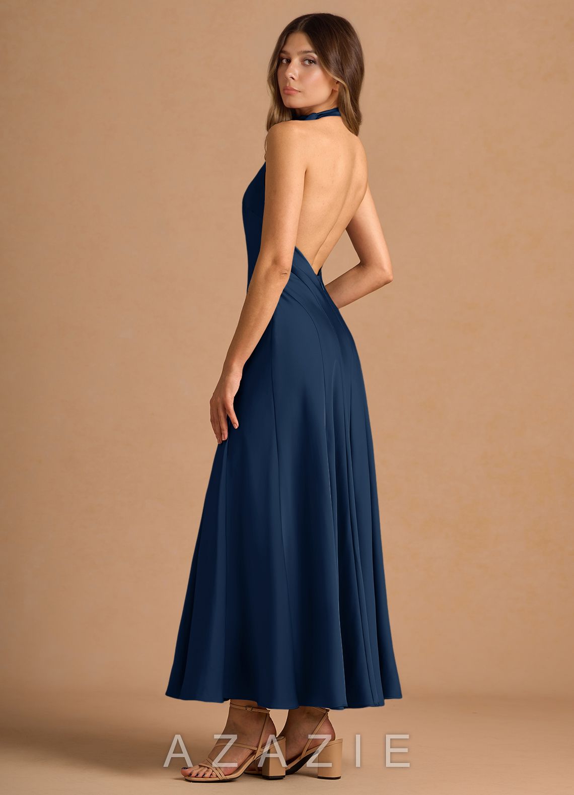 Diantha {color} Maxi Dress  navy_#ny134188