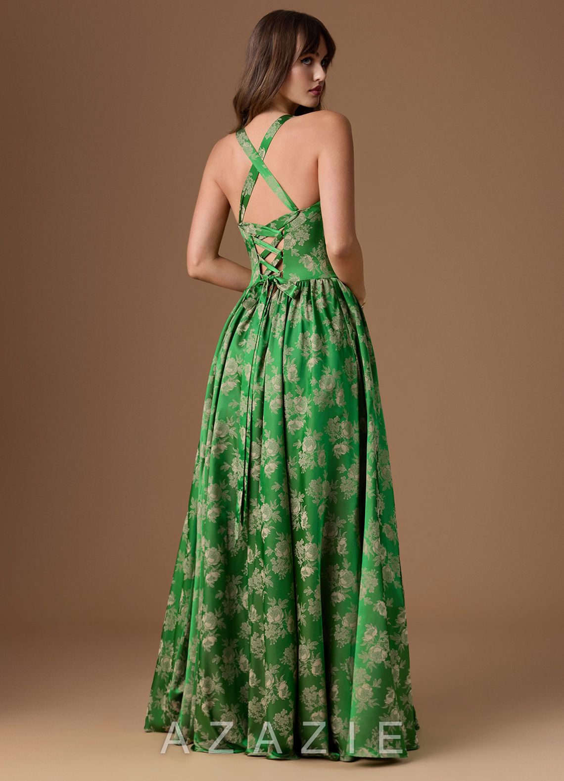 Remie {color} Maxi Dress  sp_green_bloom_#gb134304