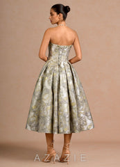 Mavis {color} Midi Dress  sp_gilded_silver_#gs134087