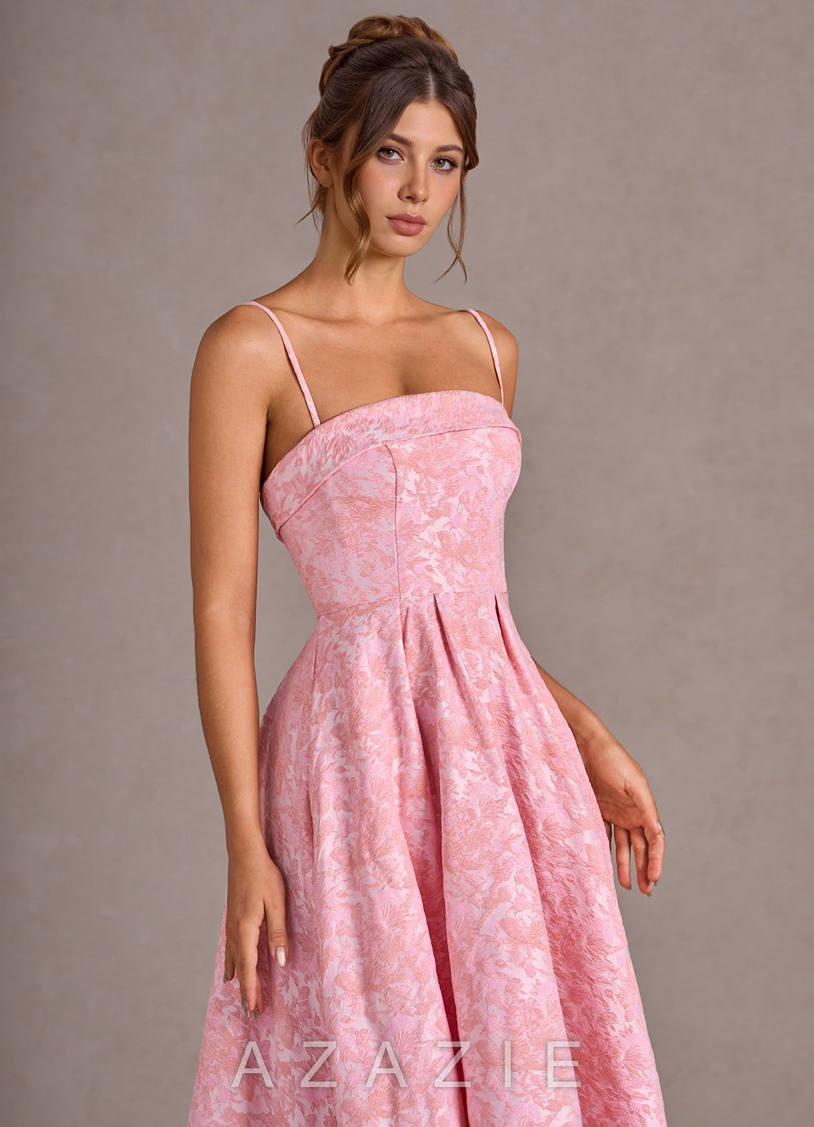 Emberlyn {color} A-line Maxi Dress  sp_pink_multi_#pm134853