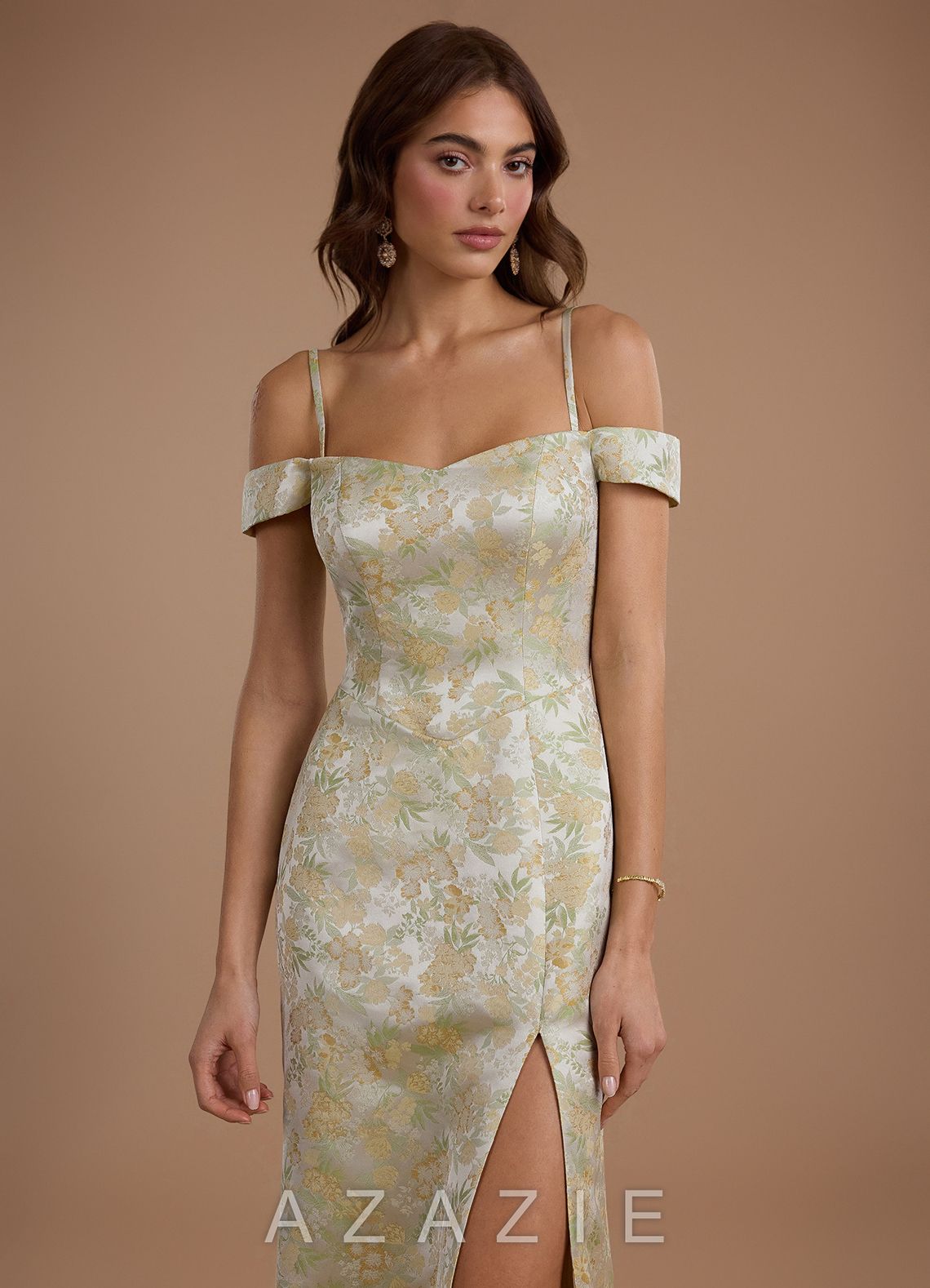 Janet {color} Maxi Dress  sp_buttercream_floral_#bf134389