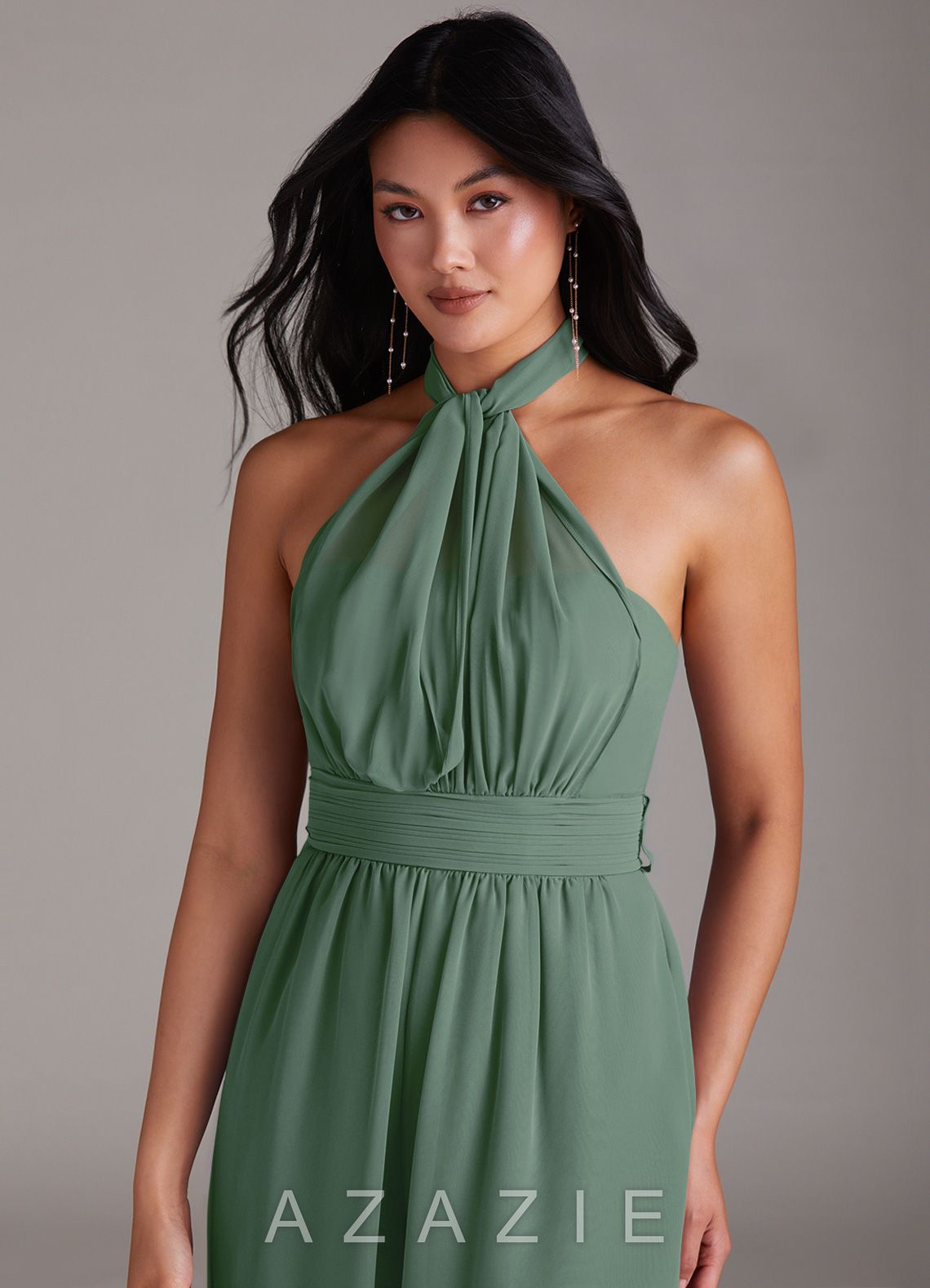 Lamara {color} Jumpsuit  eucalyptus