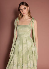 Anesa {color} Bow Maxi Dress  sp_celadon_#cn134718