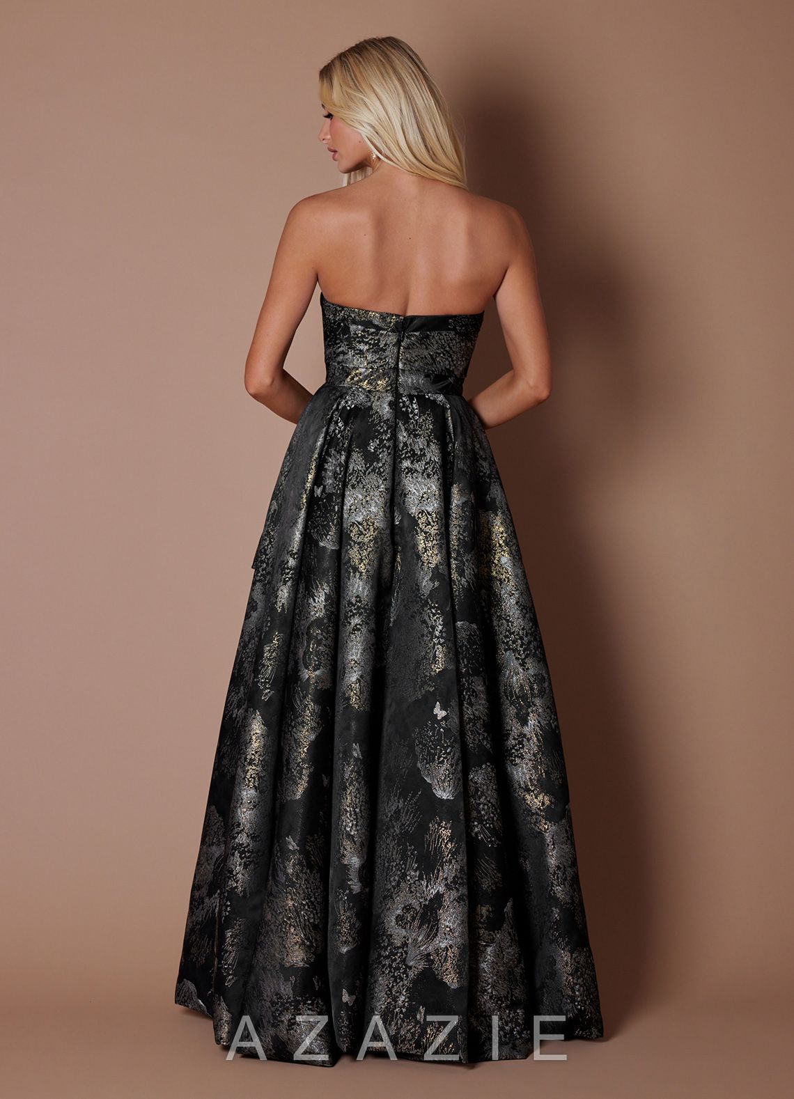 Kylie {color} Maxi Dress  sp_gilded_black_#gb134219