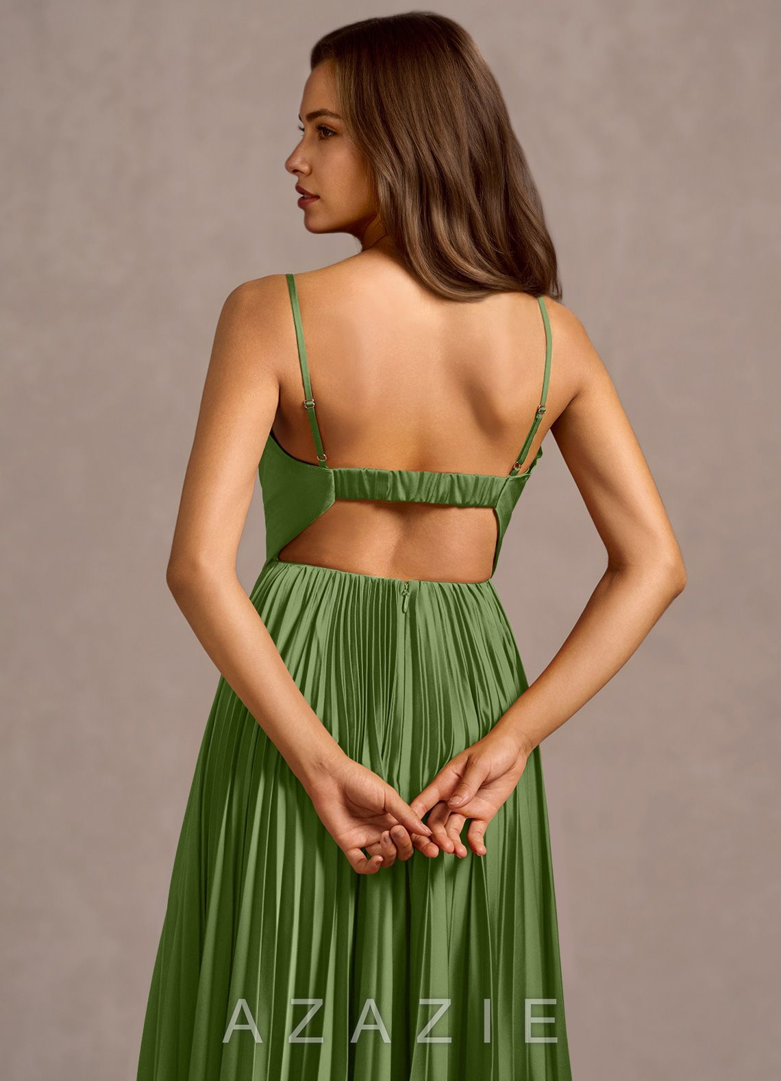 Kaia {color} Maxi Dress  olive_green_#og134192