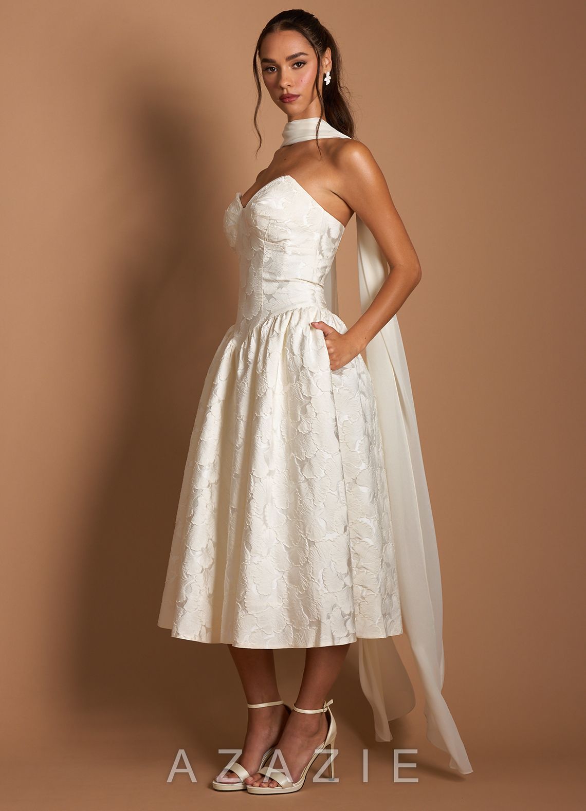 Astra {color} Midi Dress  sp_french_white_#fw134965