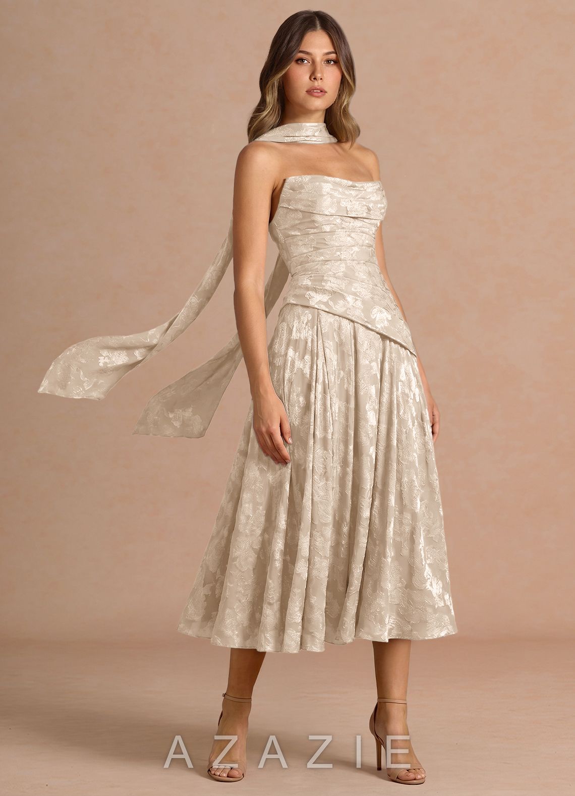 Gabriela {color} Midi Dress  sp_cream_#cr134305