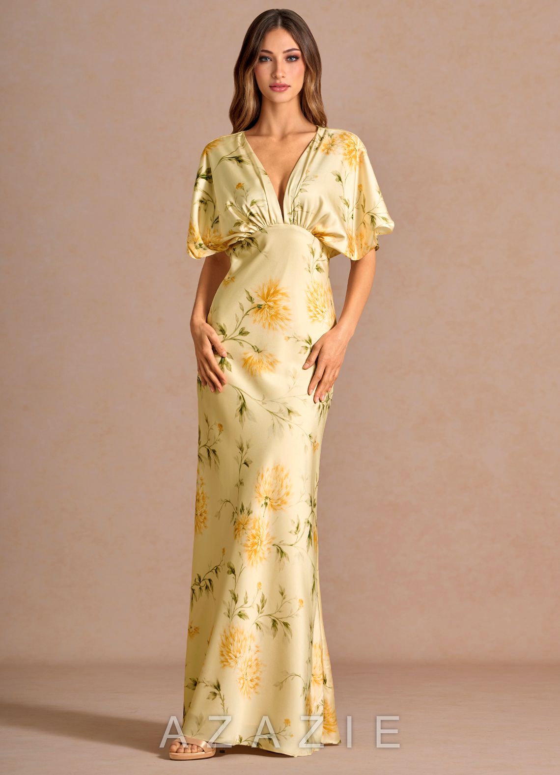 Lavinia {color} Maxi Dress  sp_lemon_sorbet_#ls134245