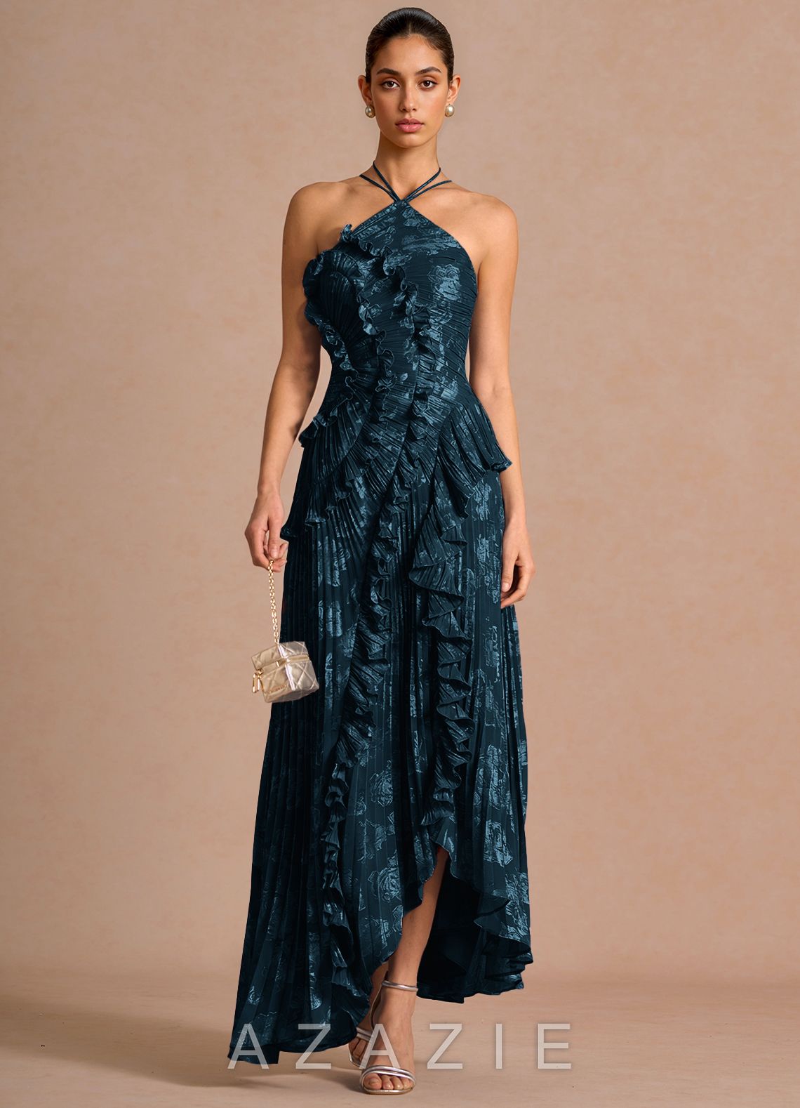 Hatsu {color} Maxi Dress  sp_navy_#n135036