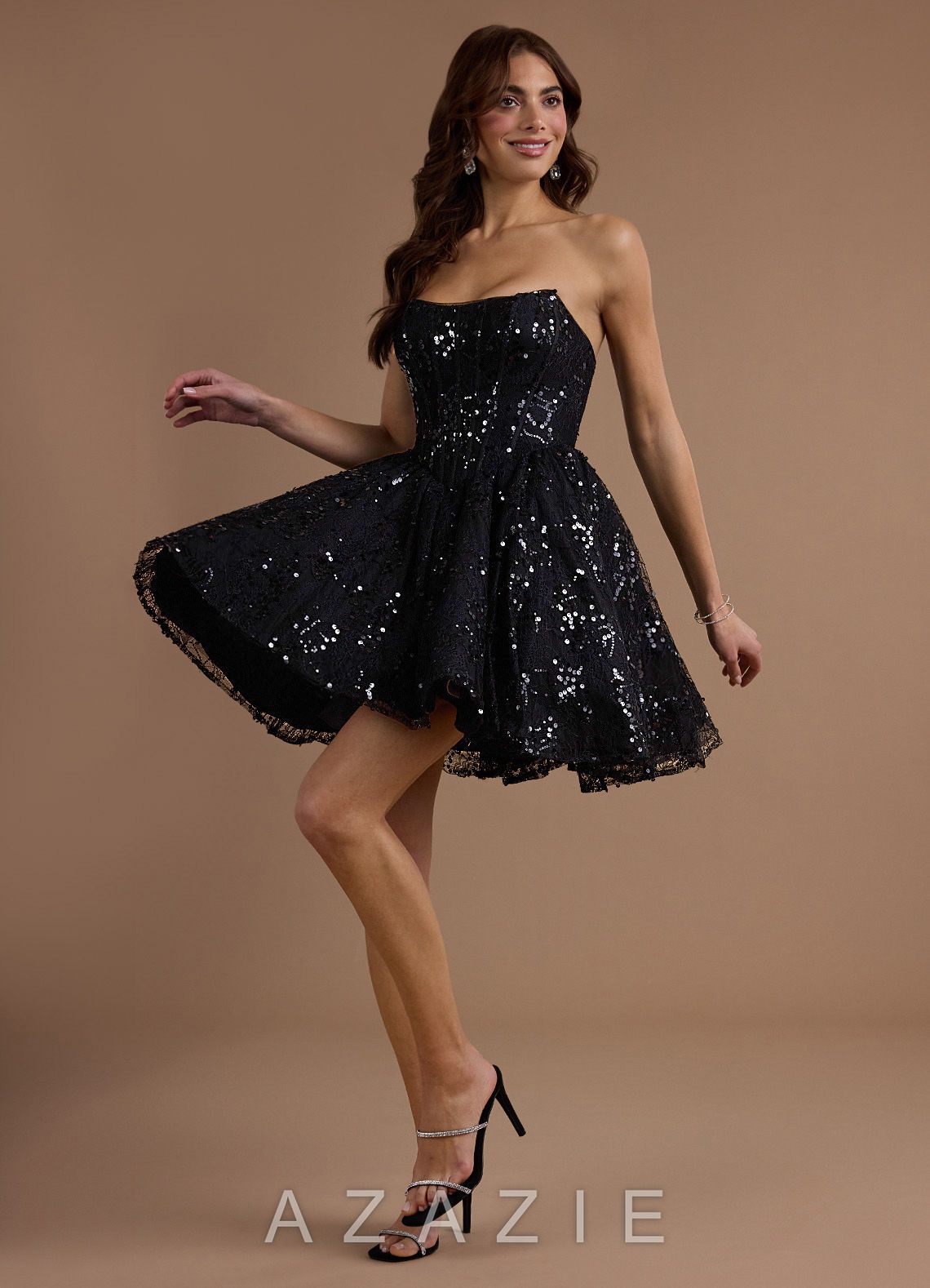 Jojo {color} Mini Dress  sp_black_#bk134369