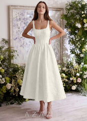 Sephone Cream Beading Rhinestone Jacquard Maxi Dress