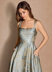Melusine {color} Midi Dress  sp_vintage_blue_#vb134731