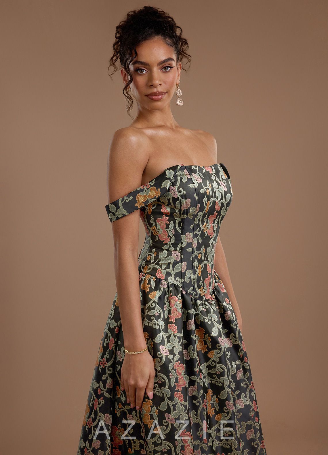 Adele {color} Maxi Dress  sp_midnight_garden_#mg134314