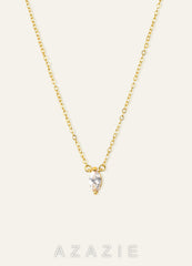 Marquise Zirconia Pendant Necklace