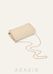 Matching Color Matte Satin Envelope Clutch Bag