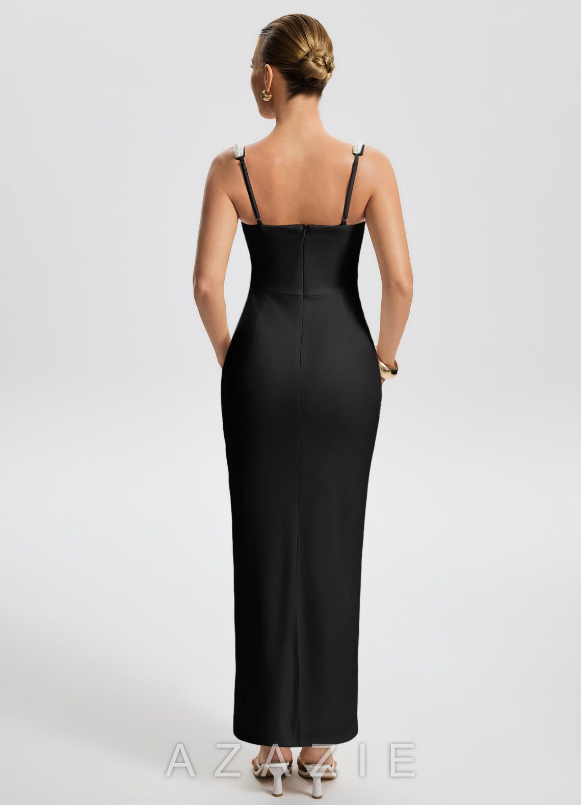 Aure {color} Maxi Dress  black