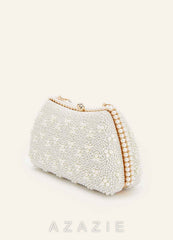 Pearl Beaded Clutch
