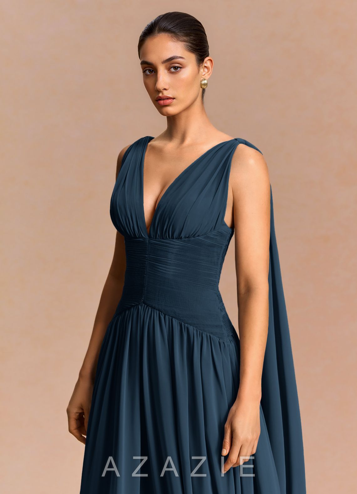 Eluney {color} Maxi Dress  navy_#ny134188