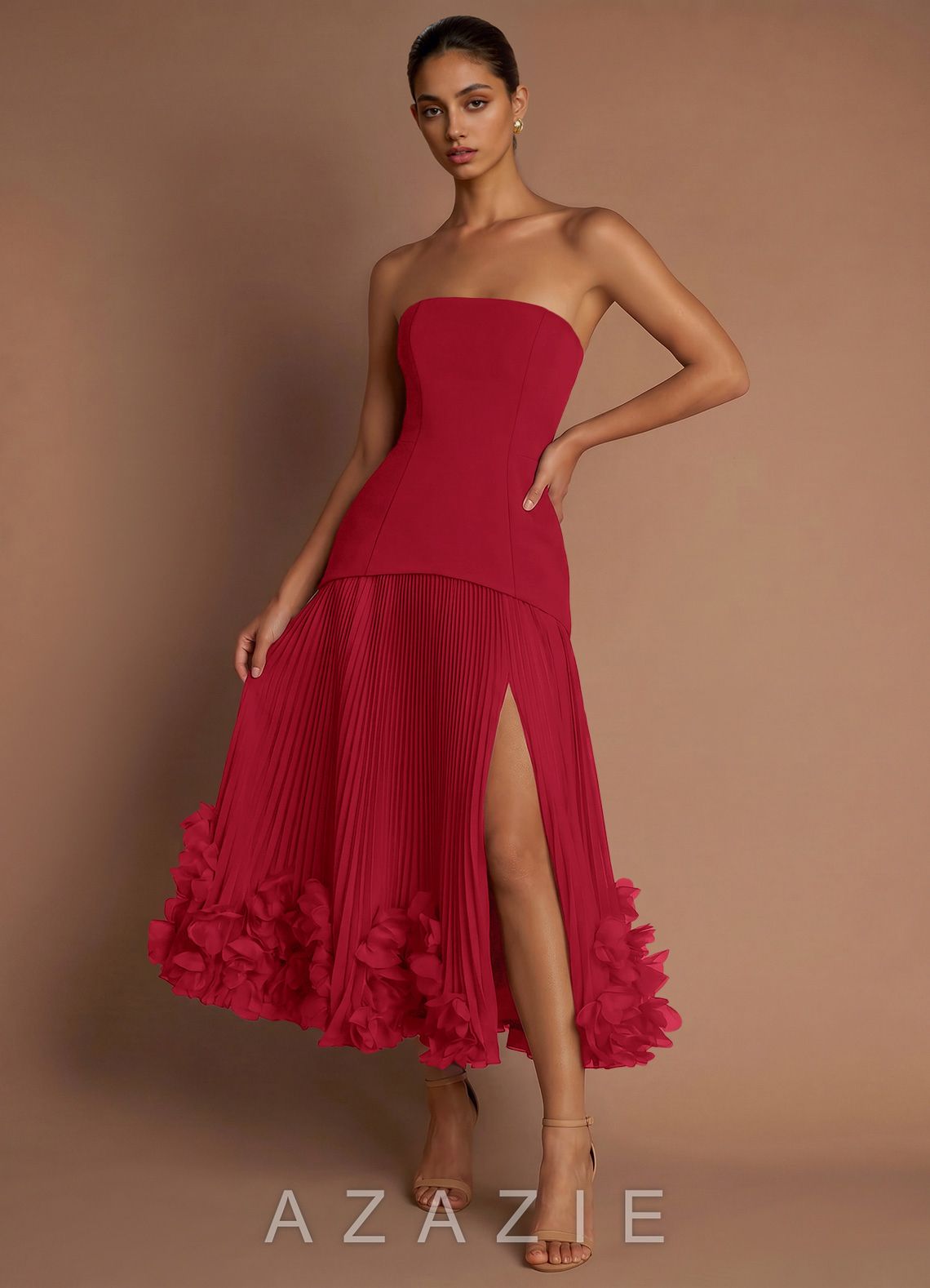 Marnie {color} Midi Dress  cherry_red_#cr134195