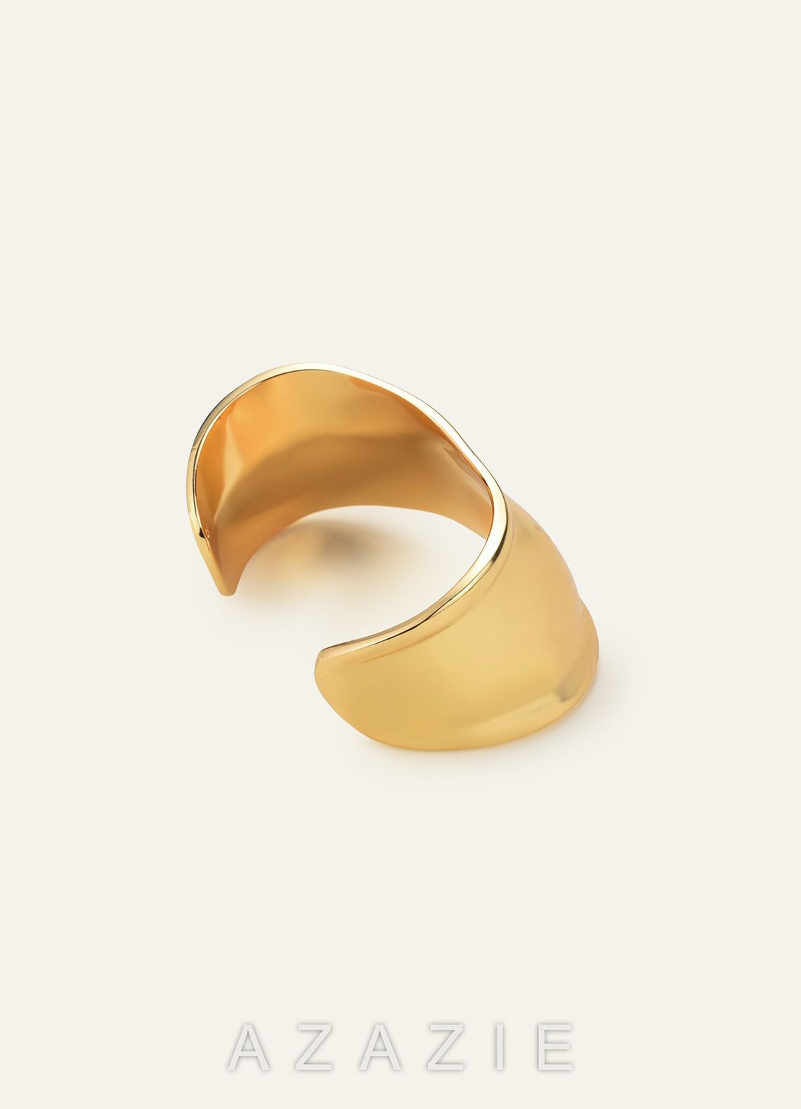 Molten Metal Cuff Bracelet