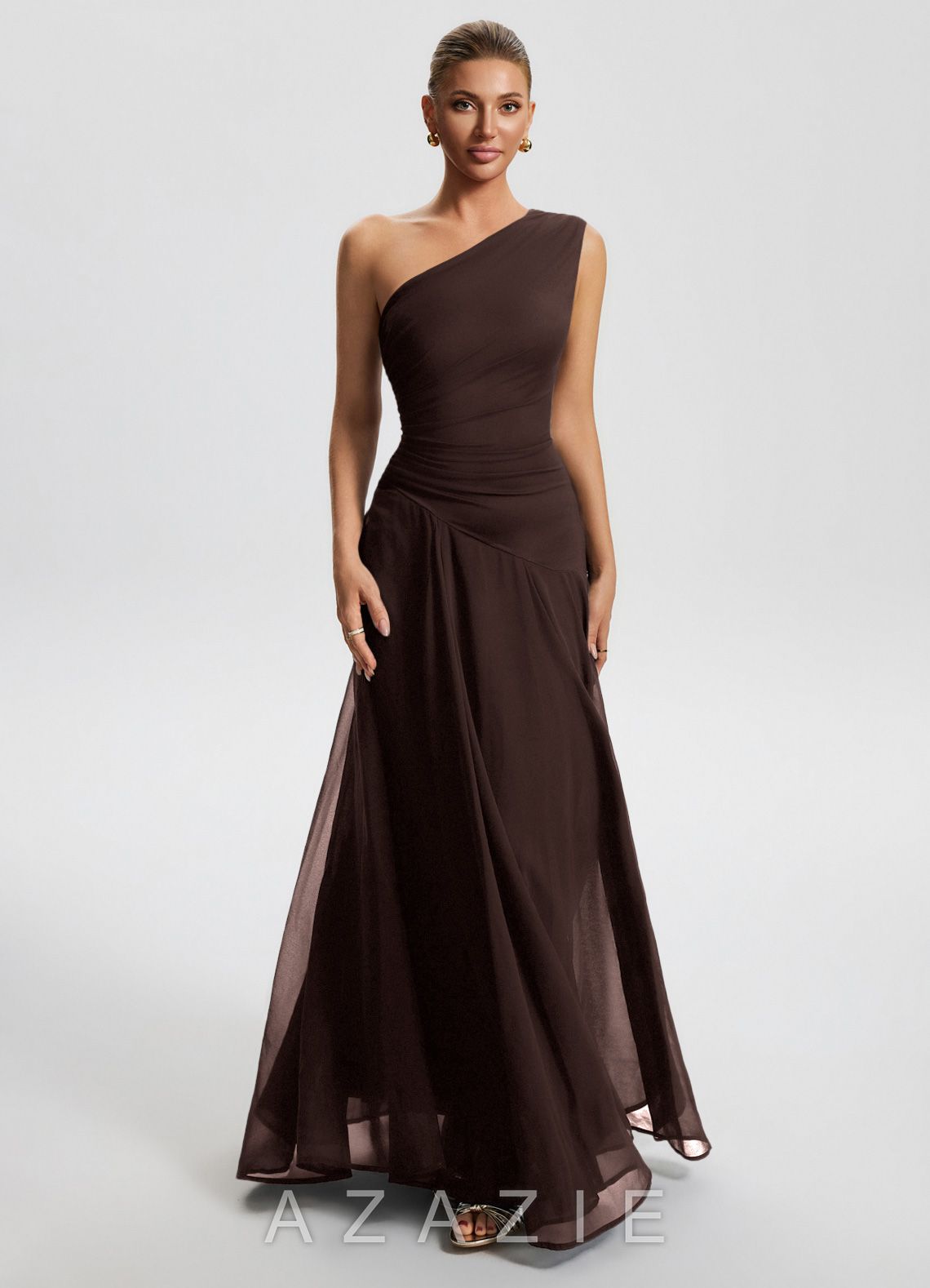 Sylvaine {color} Maxi Dress  ganache