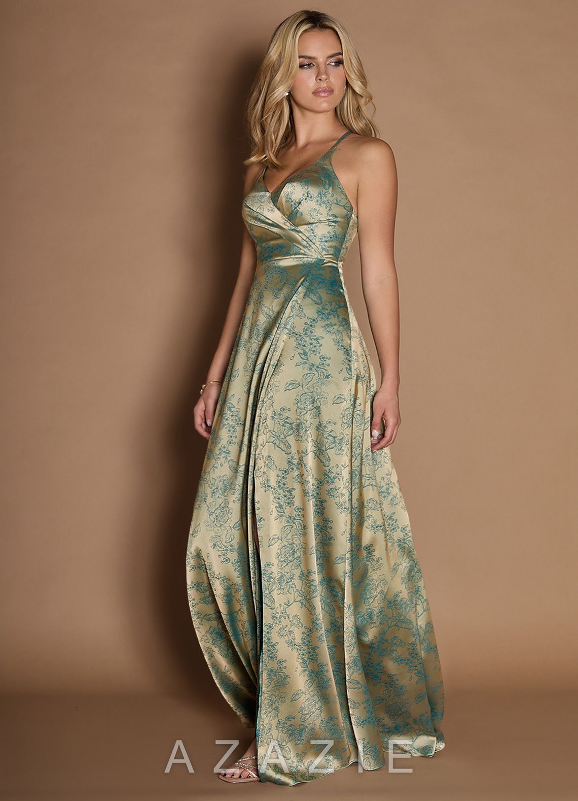 Adelin {color} Open Back Maxi Dress  sp_platinum_teal_#pt134327