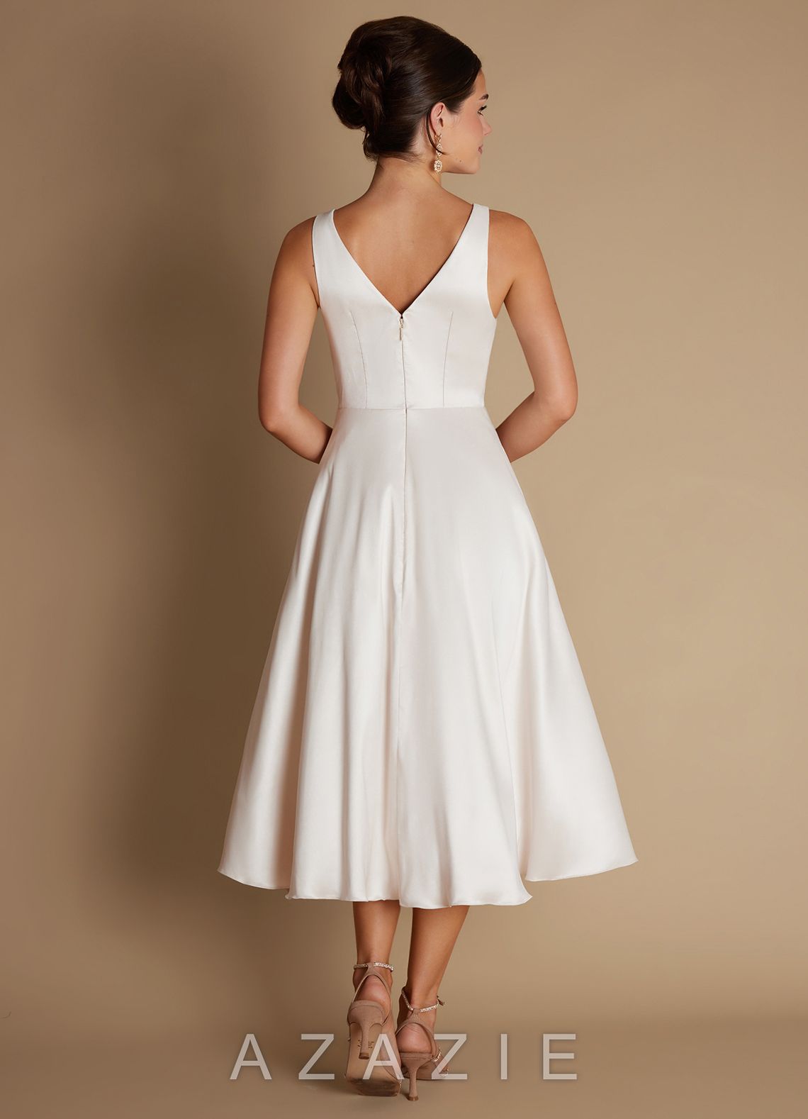 Aurora {color} Midi Dress  sp_eggshell_#el134408
