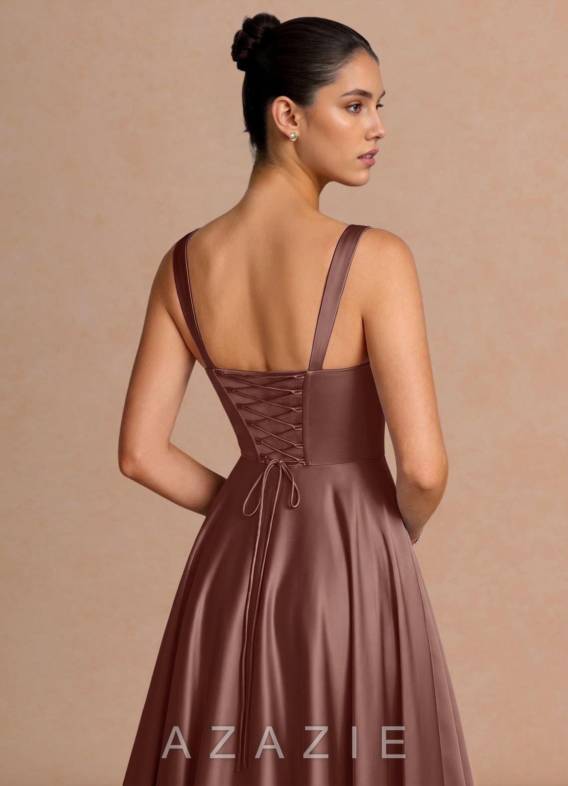 Azaria {color} Maxi Dress  mocha_coco_#134126